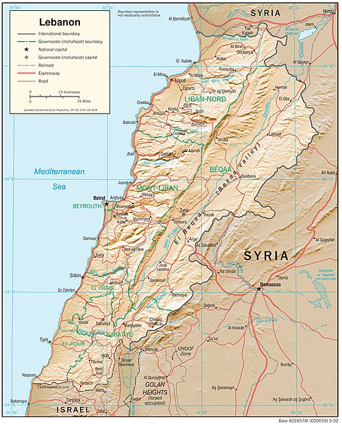Lebanon–Syria border